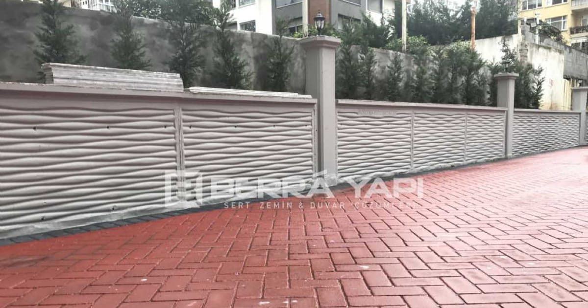 Deseni Bahçe Duvarı ile Bahçenize Estetik ve Güven Katın