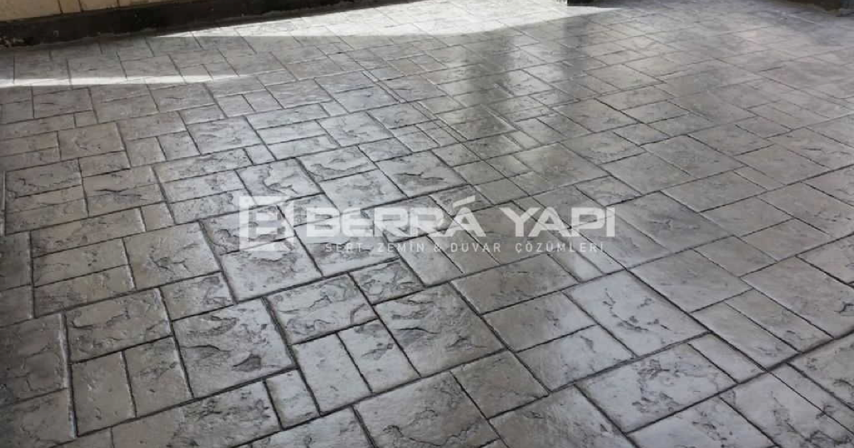 Baskı Beton Nedir? Nerelerde Kullanılır?