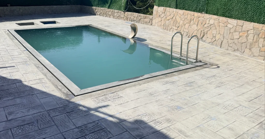 Havuz Kenarında Baskı Beton Tercih Edilir mi?