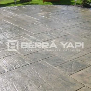 Bahçe ve Yürüyüş Yollarında Baskı Beton Kullanımı