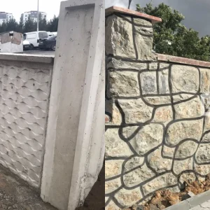 Taş Desenli Çelik Kalıp Duvar ile Doğal Taş Duvar Arasındaki Farklar